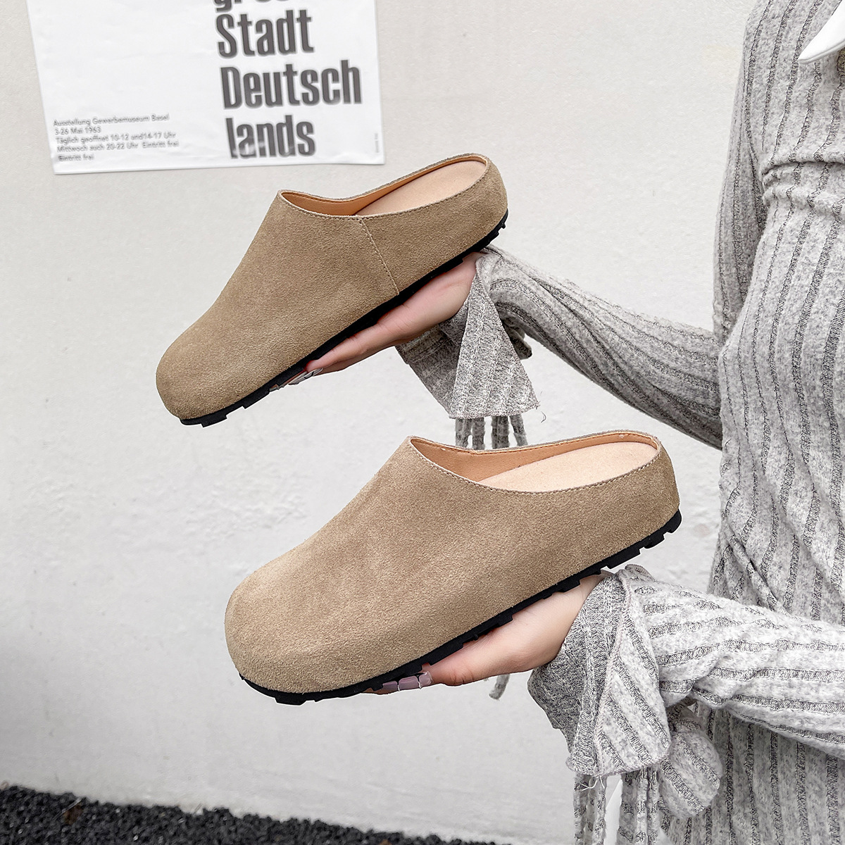JHC-YW10 | Genuine Cow Leather Retro All-Season Chunky - Fujian Jinhongchang Sports Goods Co., Ltd.