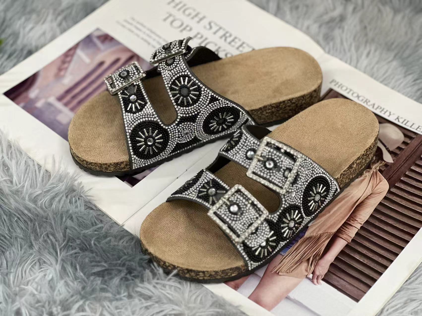 JHC-CCK089 | 2025 Style Cork Large Size For Women Shoes angle 7