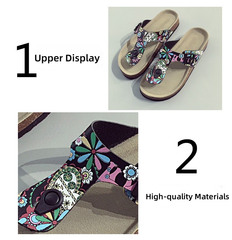 JHC-CCS078 | Fashion Platform Cork Slippers Sandals angle 7