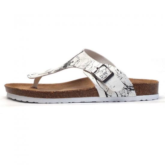 JHC-TX-169 | Fashion Cork Beach Slippers Summer Slides angle 3