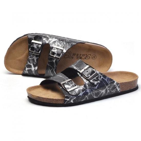 JHC-TX-170 | Summer Cork Beach Slippers Soft Buckle Men Slides - Fujian Jinhongchang Sports Goods Co., Ltd.