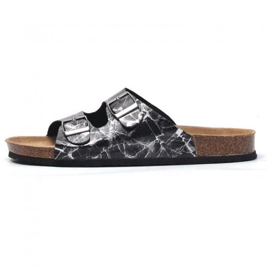JHC-TX-170 | Summer Cork Beach Slippers Soft Buckle Men Slides angle 4