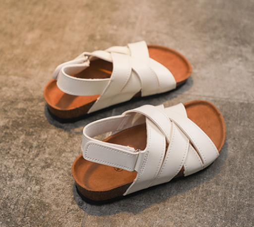 JHC-TX-94 | kids flat sandals slipper beach shoes eva sole angle 6