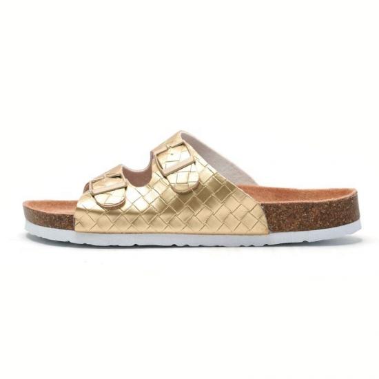JHC-TX-M12 | Cheap Slides Sandals Thick Bottom Cork Slippers angle 3