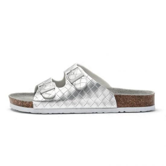 JHC-TX-M12 | Cheap Slides Sandals Thick Bottom Cork Slippers angle 4