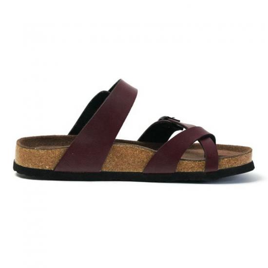 JHC-TX-m19 | Summer Men's Cork Sole Slipper Suede Leather angle 6