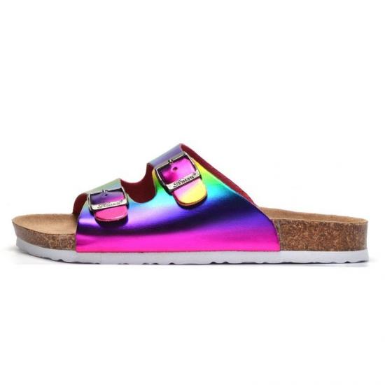 JHC-TX-M23 | Fashion Ladies Sole Cork Slippers Women Beach angle 2