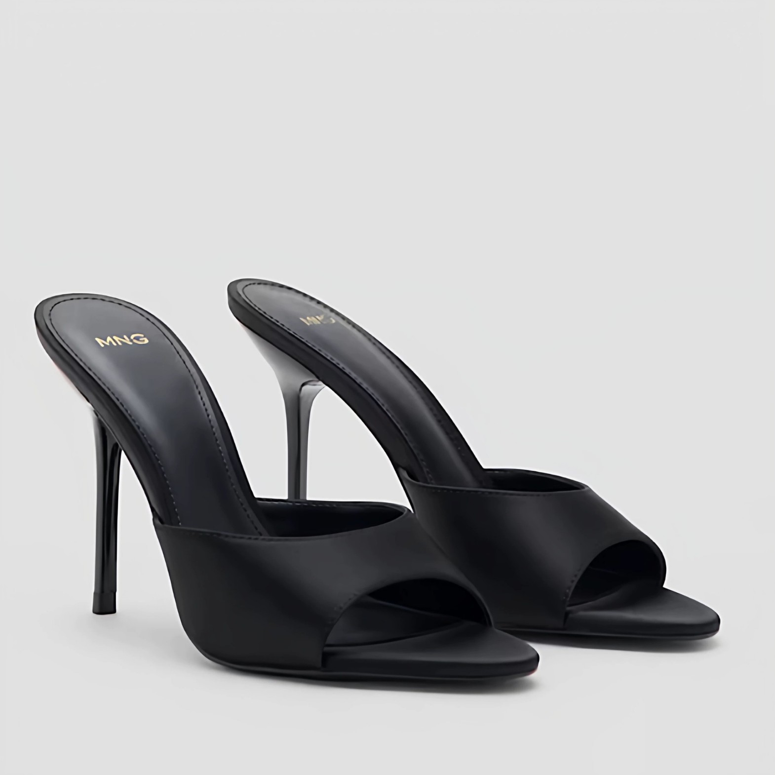JHC-HB-001 | Silky Satin Open-Toe Stiletto Heel Heeled Slide - Fujian Jinhongchang Sports Goods Co., Ltd.
