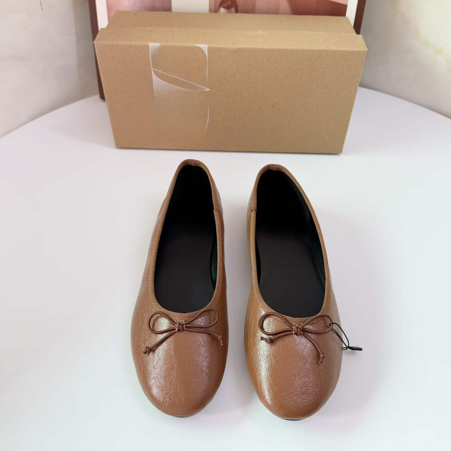 JHC-HB-243 | Bow Detail Round-Toe Flat Ballet Flat - Fujian Jinhongchang Sports Goods Co., Ltd.