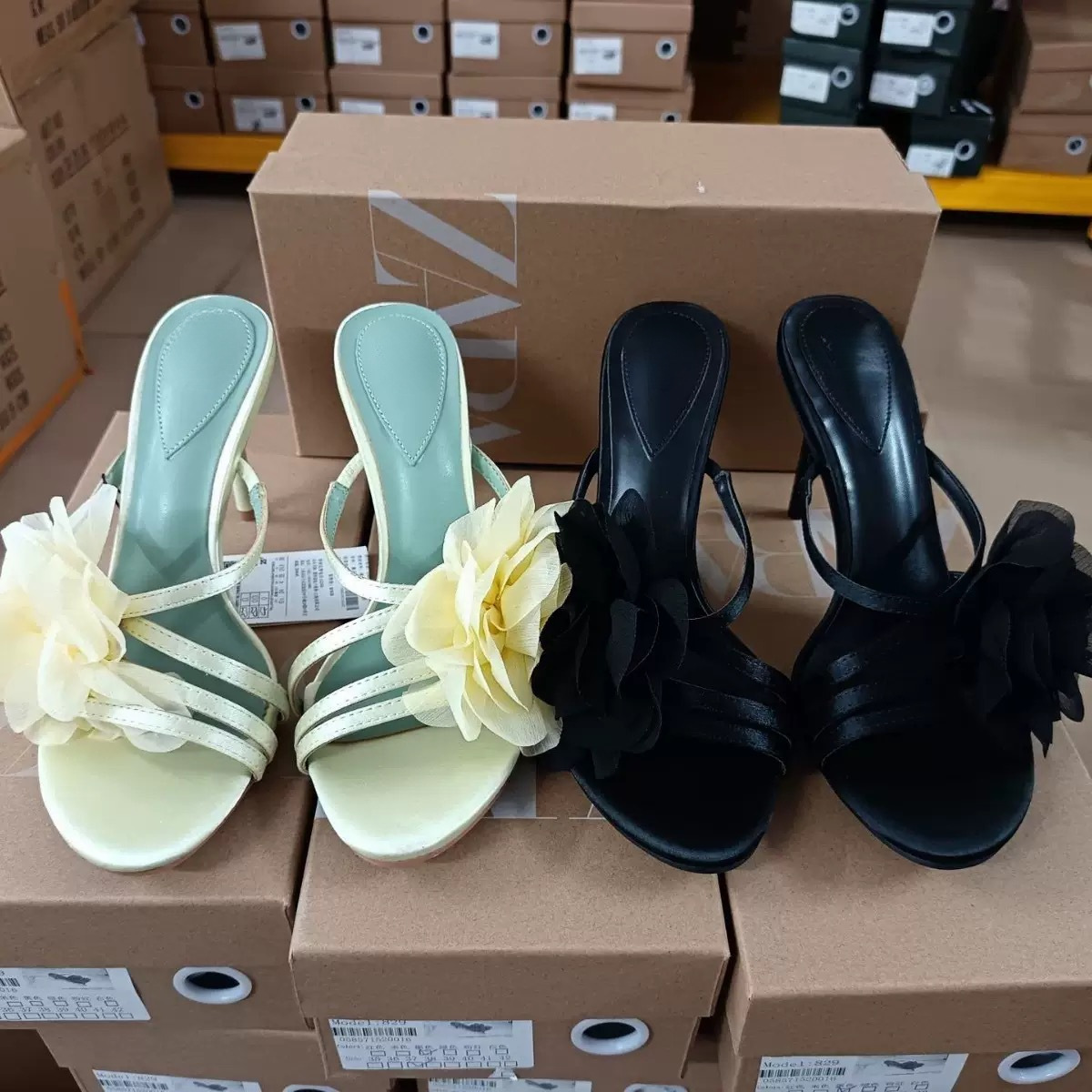 JHC-HB-208 | Pointed-Toe Stiletto Heel Heeled Slide - Fujian Jinhongchang Sports Goods Co., Ltd.