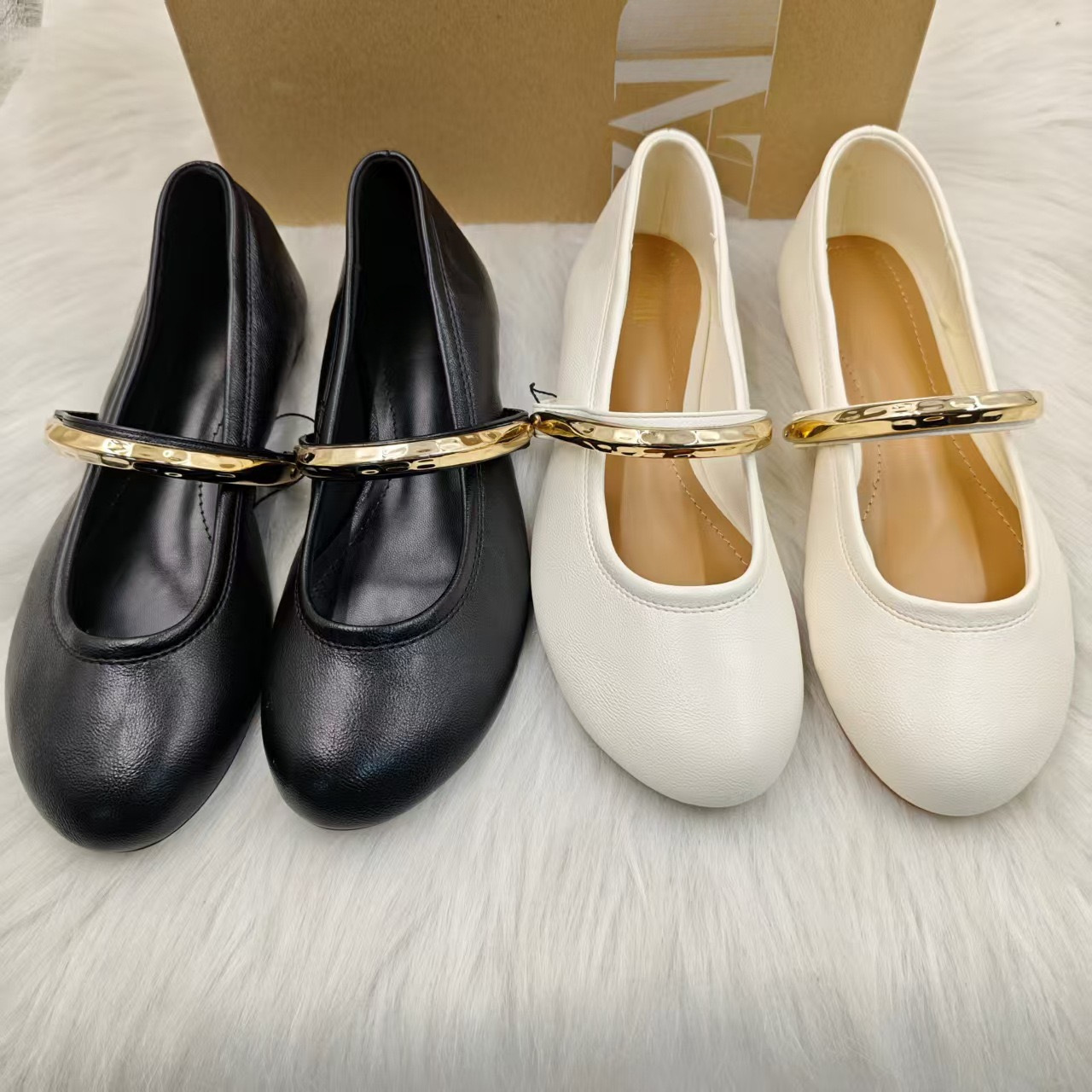 JHC-HB-039 | Round-Toe Flat Ballet Flat - Fujian Jinhongchang Sports Goods Co., Ltd.