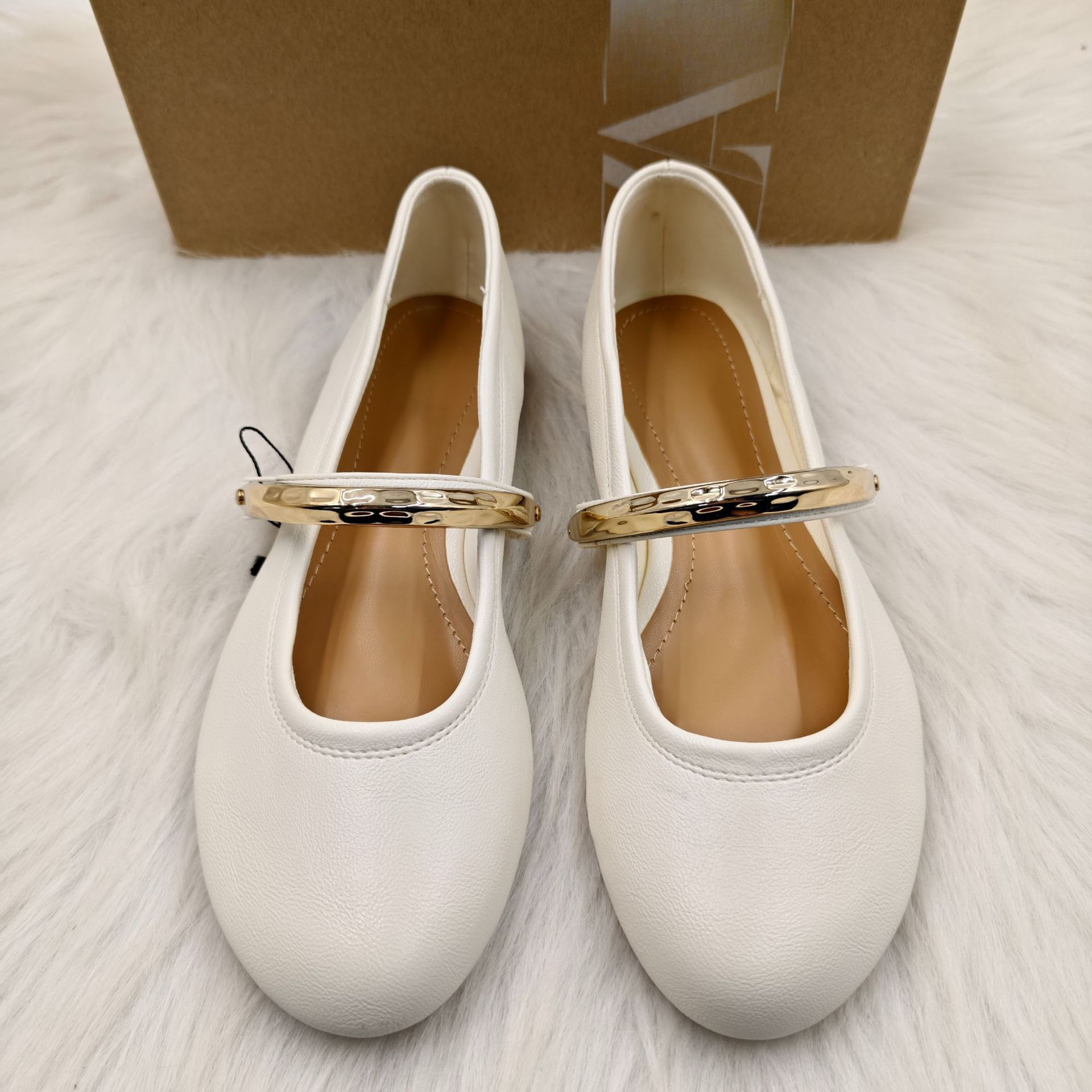 JHC-HB-039 | Round-Toe Flat Ballet Flat angle 3
