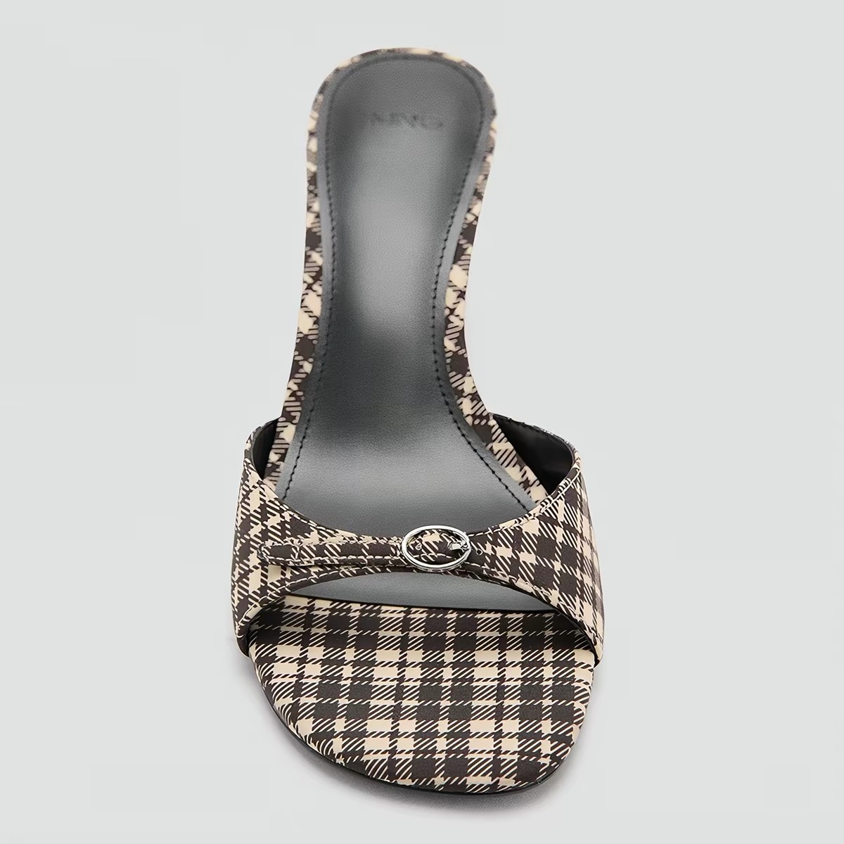 JHC-HB-071 | Animal Print Mid-Heel Heeled Slide angle 3