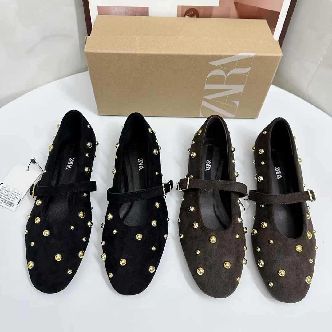 JHC-HB-172 | Square-Toe Flat Ballet Flat - Fujian Jinhongchang Sports Goods Co., Ltd.