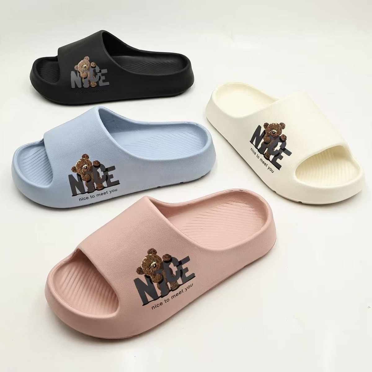 JHC-KIDS-017 | Colorblock Lightweight Kids Sport Slide (Kids Sizes) - Fujian Jinhongchang Sports Goods Co., Ltd.