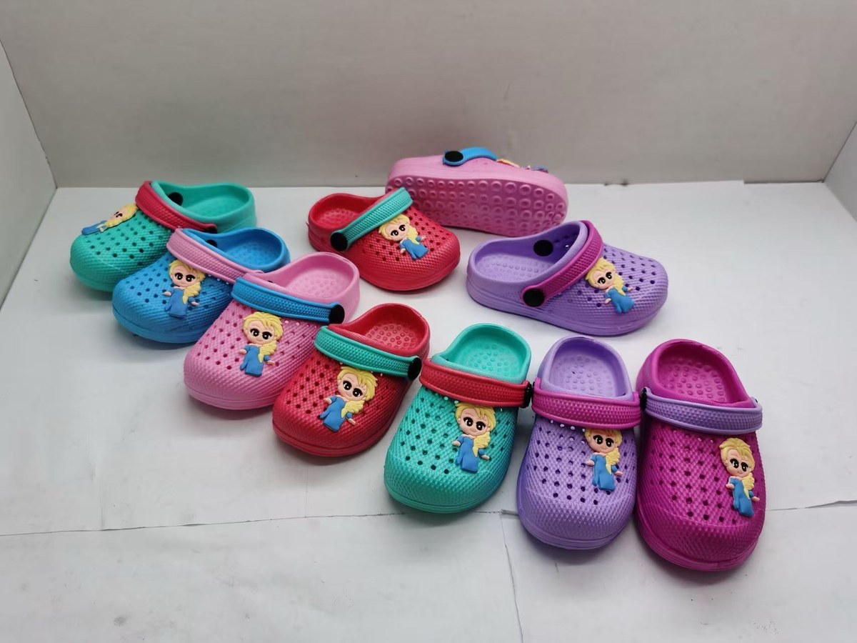 JHC-KIDS-035 | Colorblock Lightweight Kids Sport Slide (Kids Sizes) - Fujian Jinhongchang Sports Goods Co., Ltd.