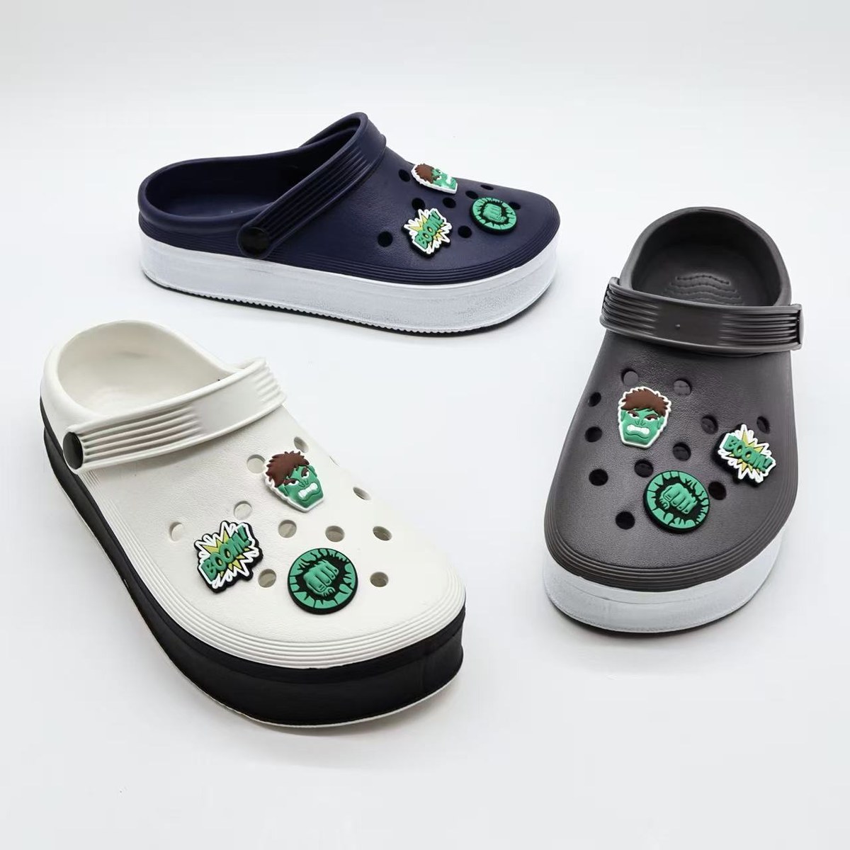 JHC-KIDS-099 | Indoor Outdoor Non-Slip Kids Cloud Slipper (Kids Sizes) - Fujian Jinhongchang Sports Goods Co., Ltd.