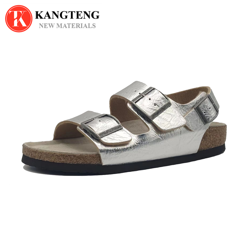 Ergonomic Cork-Latex Footbed Buckle Strap Sandal (JHC-KT024) - Fujian Jinhongchang Sports Goods Co., Ltd.