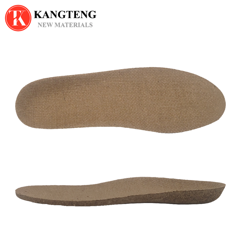 High Quality Natural Latex Cork Footbed/Insole： KT-288 - Fujian Jinhongchang Sports Goods Co., Ltd.