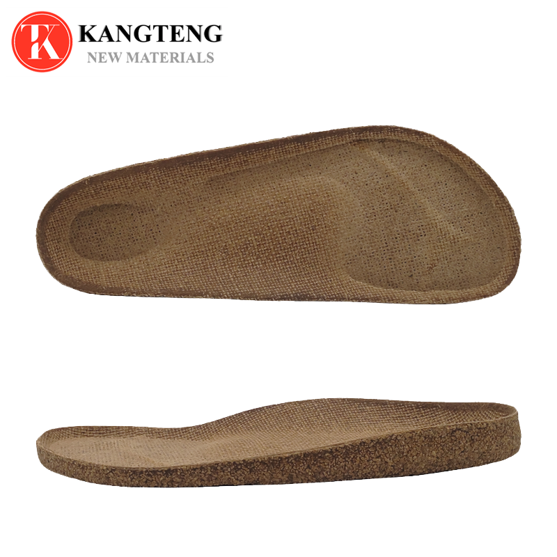 High Quality Natural Latex Cork Footbed/Midsole：KT-989 - Fujian Jinhongchang Sports Goods Co., Ltd.