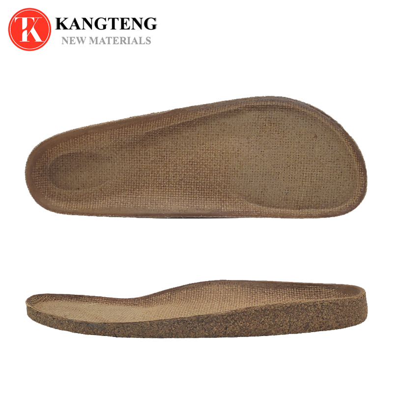 High Quality Natural Latex Cork Footbed/Midsole：KT-987 - Fujian Jinhongchang Sports Goods Co., Ltd.
