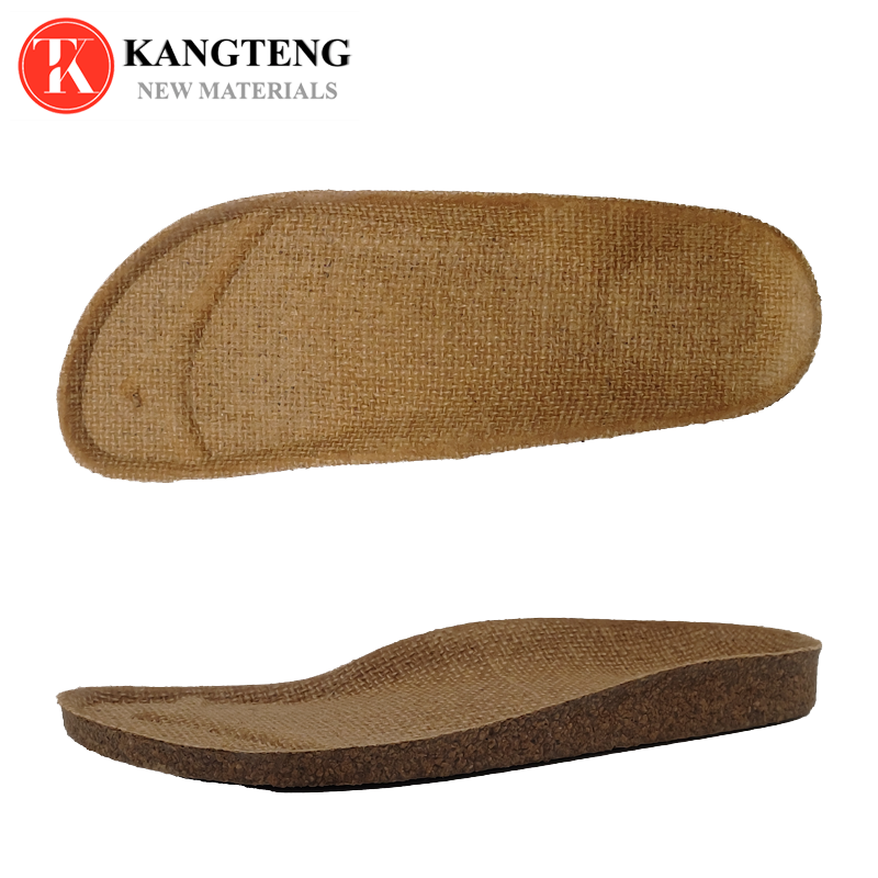 High Quality Natural Latex Cork Footbed/Midsole：KT-1688 - Fujian Jinhongchang Sports Goods Co., Ltd.