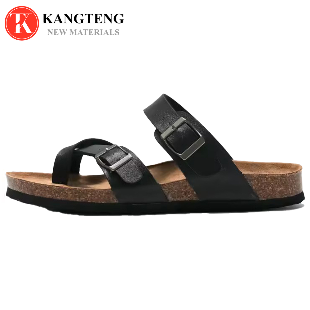 Ergonomic Cork-Latex Footbed Buckle Strap Sandal (JHC-KT045) - Fujian Jinhongchang Sports Goods Co., Ltd.