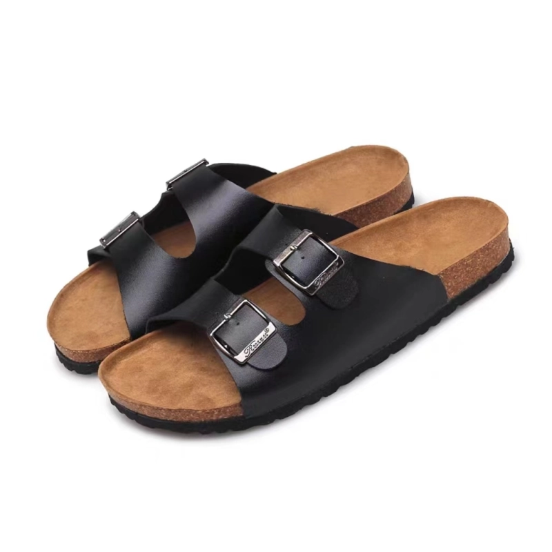 Ergonomic Cork-Latex Footbed Buckle Strap Sandal (JHC-KT058) - Fujian Jinhongchang Sports Goods Co., Ltd.