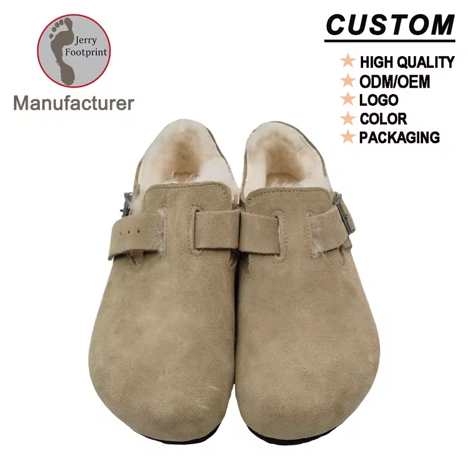 JHC-WC02 | Premium Australian Wool & Cork-Latex Thermal Shoes - Fujian Jinhongchang Sports Goods Co., Ltd.