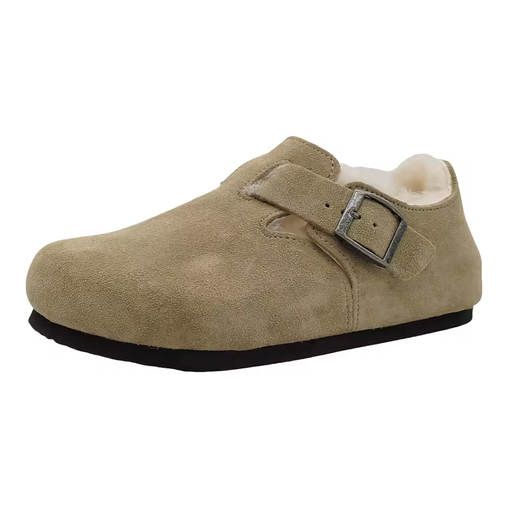 JHC-WC02 | Premium Australian Wool & Cork-Latex Thermal Shoes angle 2