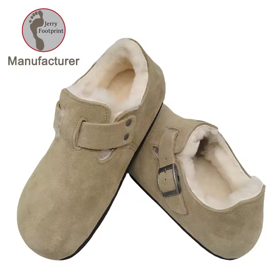 JHC-WC02 | Premium Australian Wool & Cork-Latex Thermal Shoes angle 7